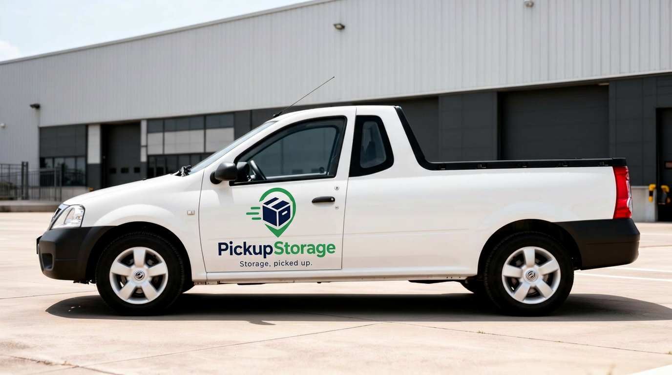 Nissan NP200 bakkie used for PickupStorage collections
